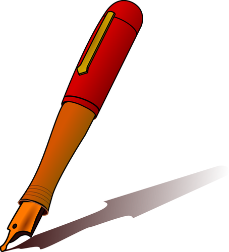Długopis z cieniem