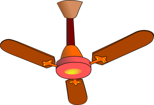 Ilustraţia vectorială de fan