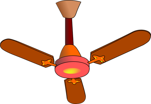 Ilustracja wektorowa fan