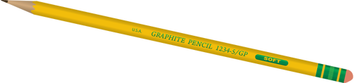 Графитовый карандаш векторное изображение