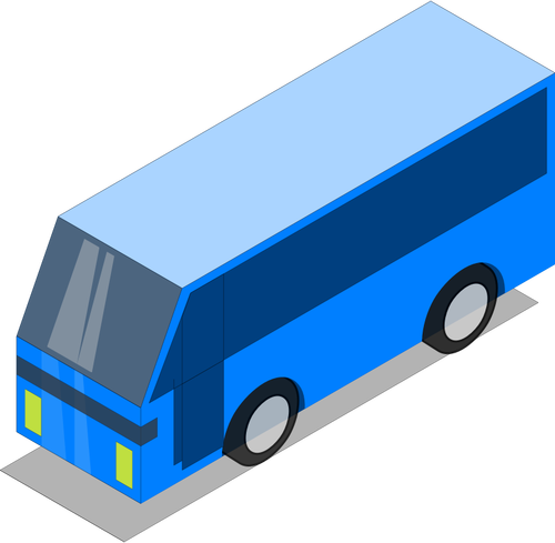 Bus della città blu