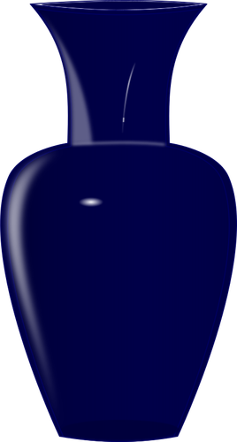 Blåfarge vase