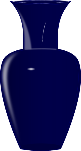 Blue vase