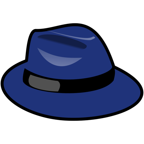 Fedora hat vector image