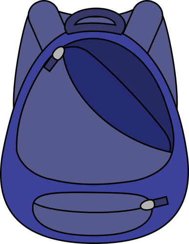 Cartable bleu