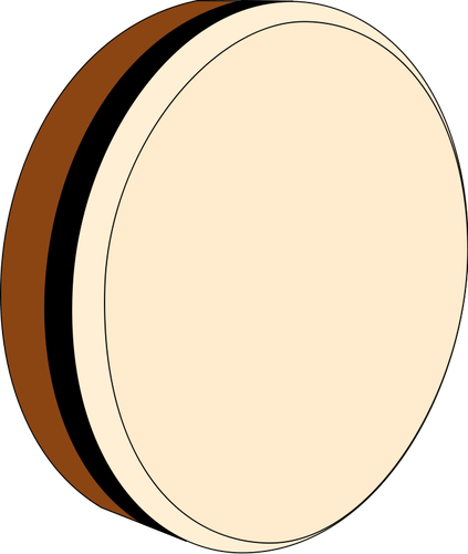 Bodhrán trommel vector afbeelding