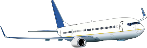 Imagine vectorială de Boeing 737