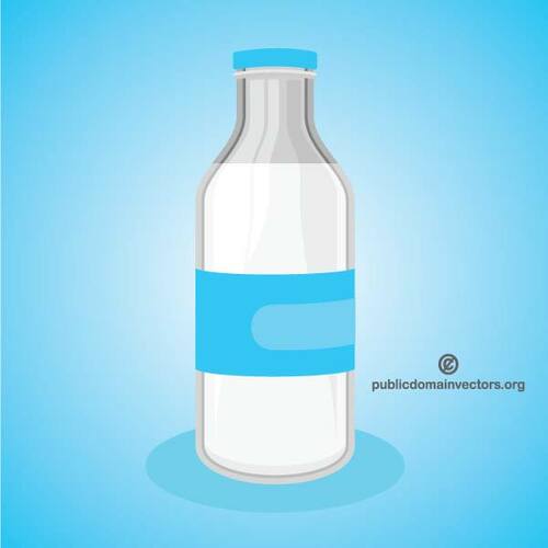 Bottiglia di latte