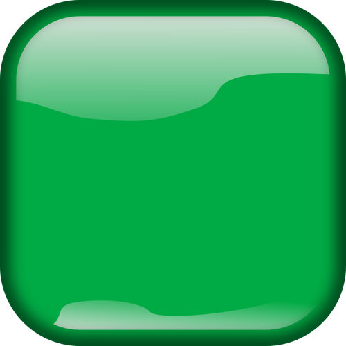 Image vectorielle vert bouton géométrique