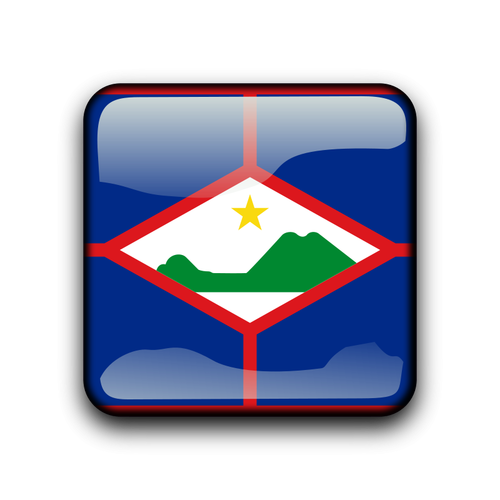 Caribbean Netherlands flag vector