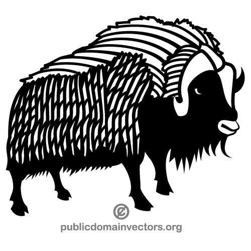 Imagem vetorial de búfalo