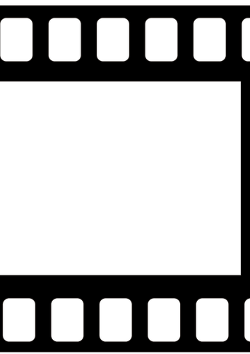 Imagen de vector de detalle de cinta de película
