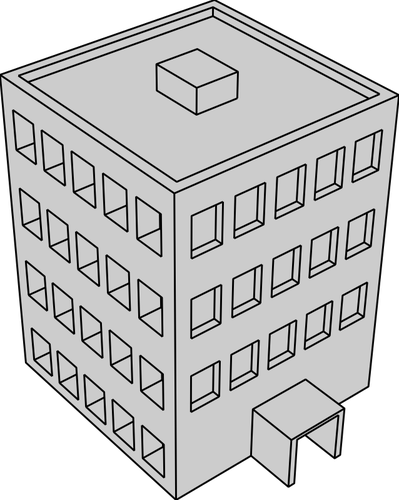 Gebouw perspectief