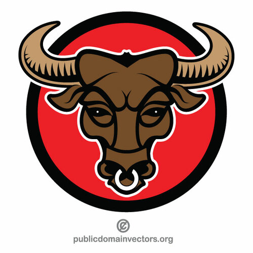 Bull vector art