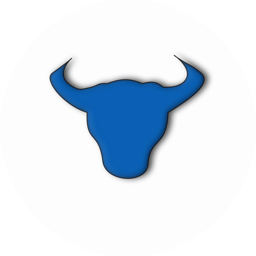 Bullish vector icon