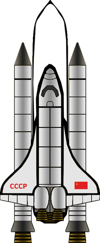 Verlaten Spaceshuttle