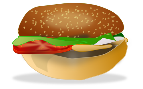 Imagen de la hamburguesa