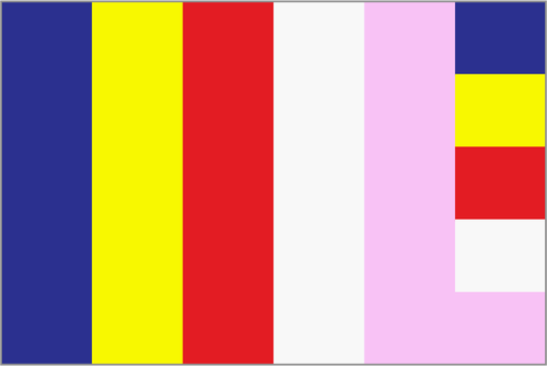 Burmese Buddhist flag