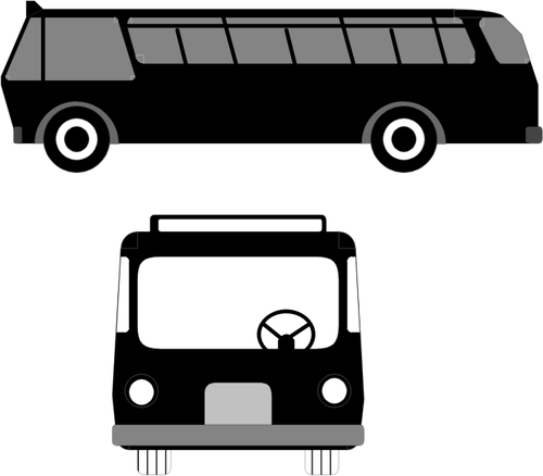 Vektorový obrázek symbolu autobus