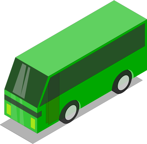 Autobús verde