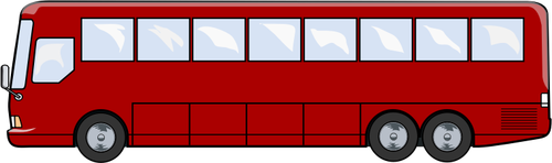 Тур автобус векторной графики