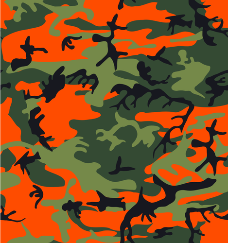 Jägarens kamouflage print vektorbild
