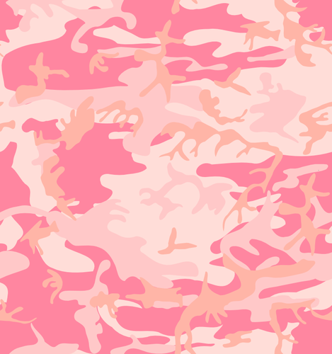 Pink camouflage print vector image