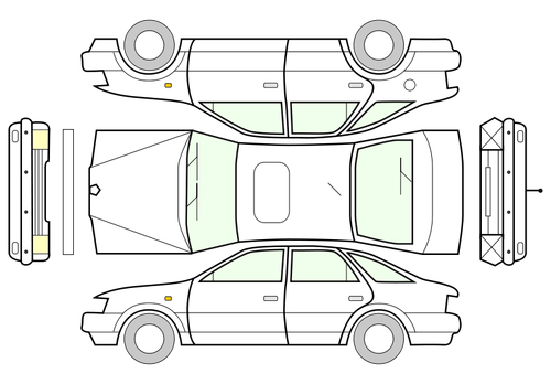 乗用車のイメージ