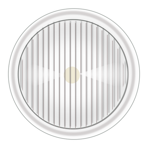 Gráficos vectoriales del coche faros