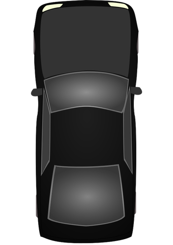 Black car vector illustration