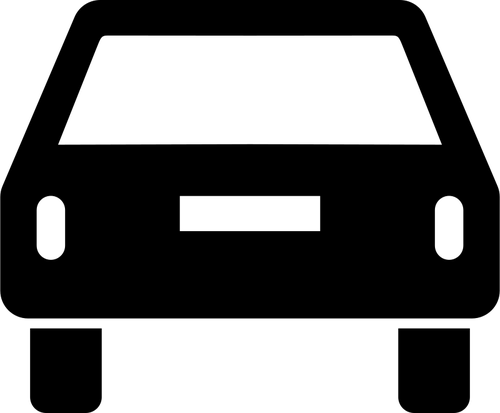 Car pictogram vector image