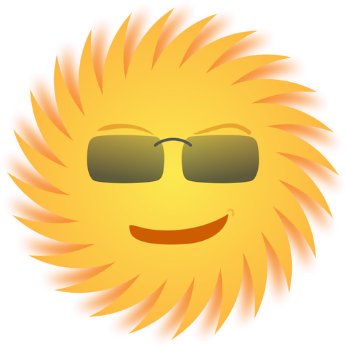 Mr. zon vector afbeelding