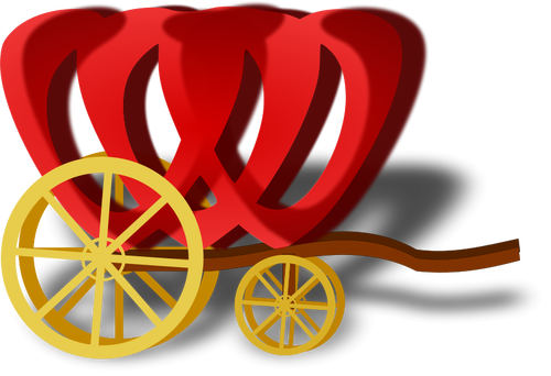 Carriage vector image