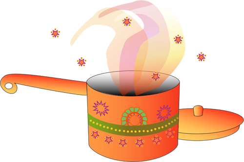 Boiling pot - Openclipart