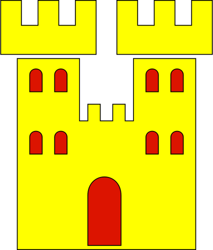 Yellow castle