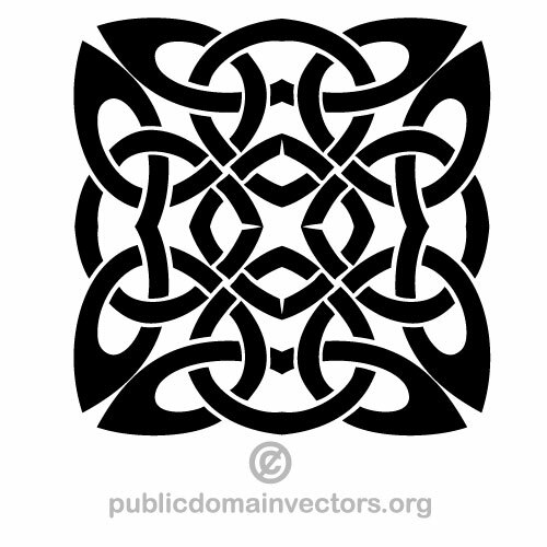 Celtic knot vektör