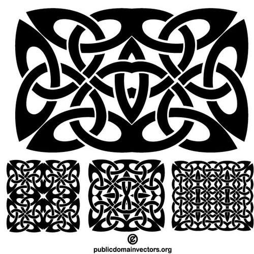 Vektor pack Celtic knot