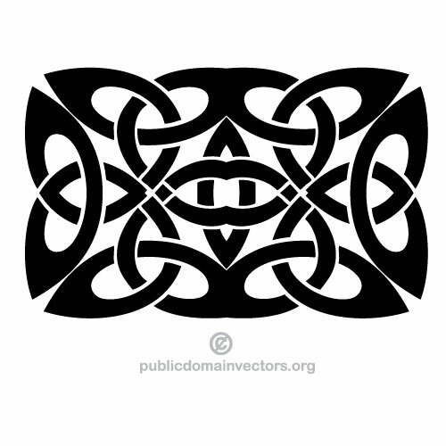 Celtic shape vector