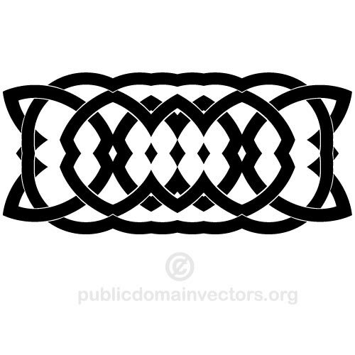 Basit Celtic knot vektör