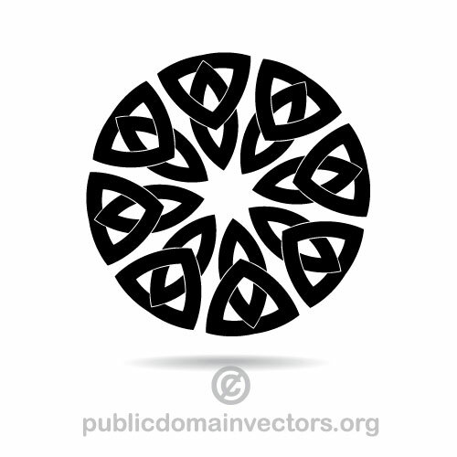 Celtic knot vector design