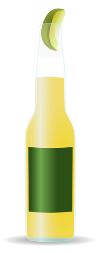 Light bier fles vector afbeelding