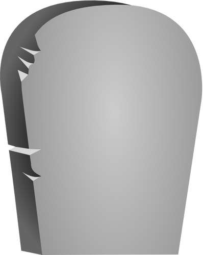 Halloween headstone vector image