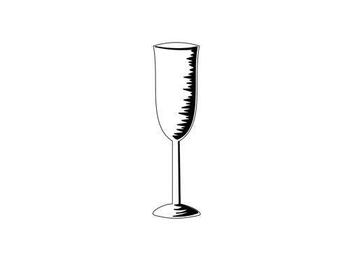 Champagne glass | Public domain vectors