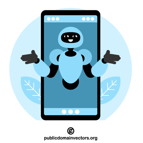 Chatbot in een smartphone