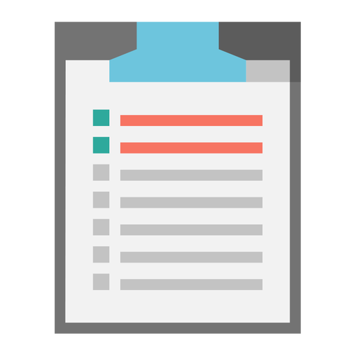 Checklist icon vector image