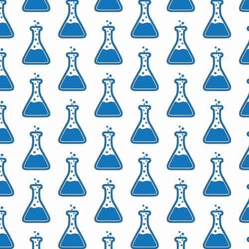 Chemical lab seamless pattern