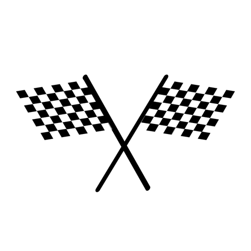 Download Checkered flag vector | Public domain vectors