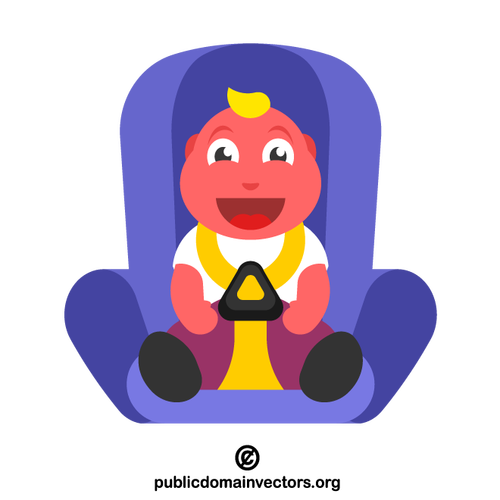 Child in car seat