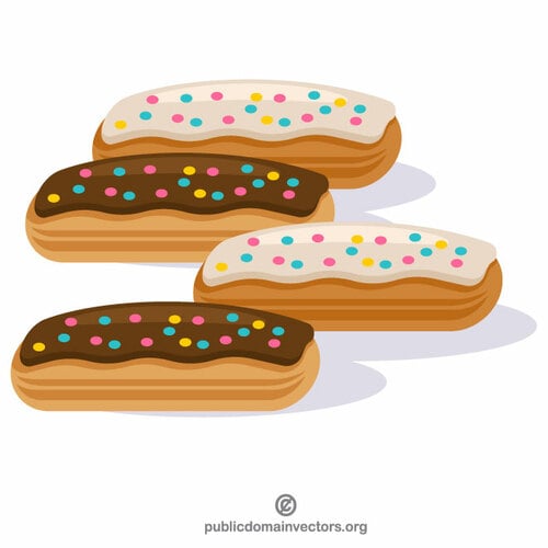 الشوكولاته eclairs