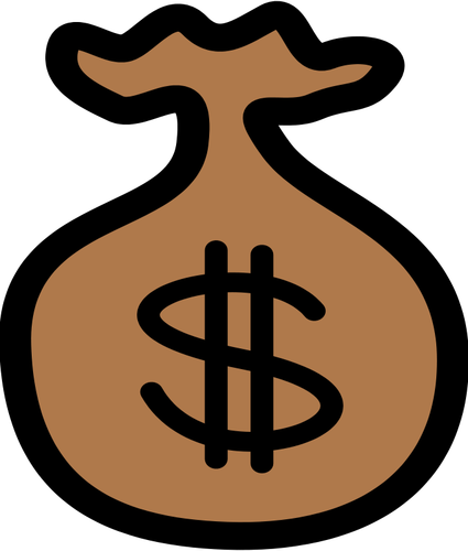 Money Bag Icon Vector